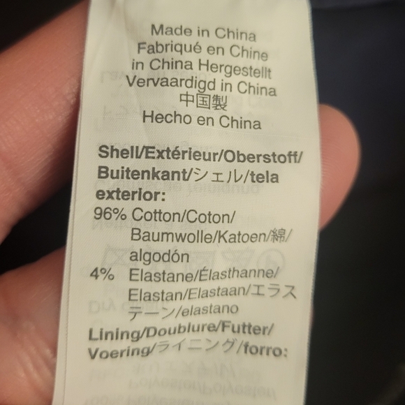 J. Crew Gingham Parke Blazer Jacket Navy Blue White Check Women's Size 0 L1908 - Picture 6 of 13